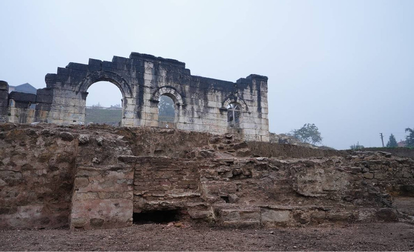 Düzce'de Konuralp Antik Kenti'nde kilise kalıntıları ve altyapı sistemi bulundu