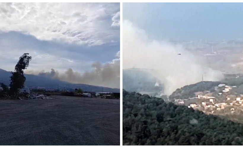 Hatay'da orman yangını