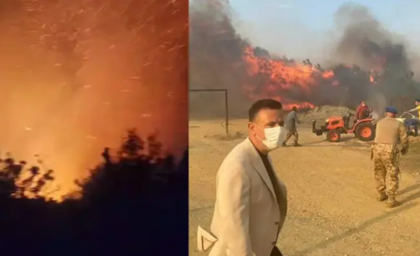 Hatay'daki orman yangını, 20 saat sonra kontrol altında