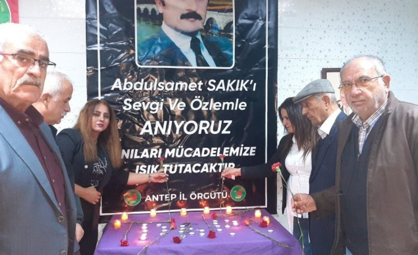 Abdulsamet Sakık katledilişinin 32'nci yılında anıldı