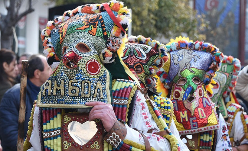 Edirne'de Kukerlandia Maske Festivali