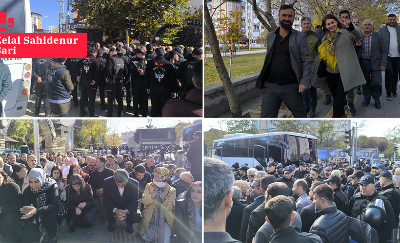 DEM Parti Van'da kayyım politikasını protesto etti