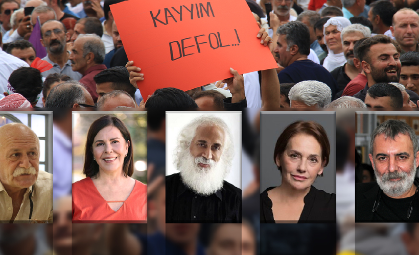 Sanatçılardan kayyım tepkisi: 'Herkes sesini yükseltmeli'