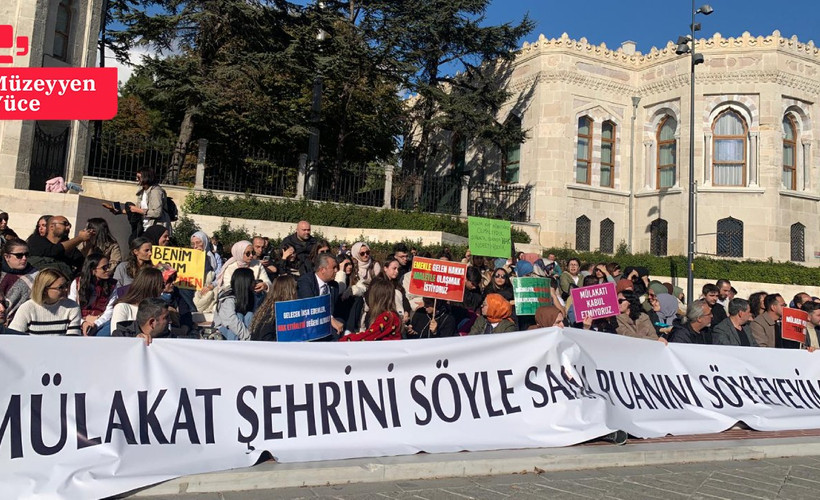 Öğretmenlerden 'mülakat' eylemi: 'Puanlama sistemini hangi kriterlere göre belirlediniz?'