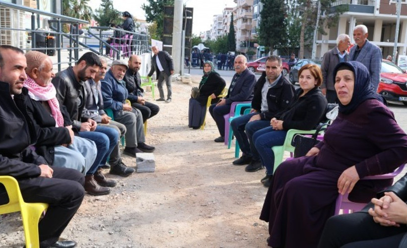 Emine Şenyaşar, Halfeti'deki kayyım nöbetinde