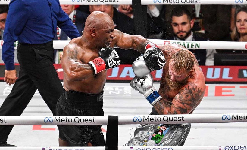 Jake Paul, ağır sıklet boks müsabakasında Mike Tyson'ı mağlup etti