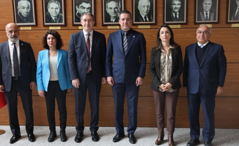 DEM Parti Eş Genel Başkanları TBB Başkanı ile görüştü