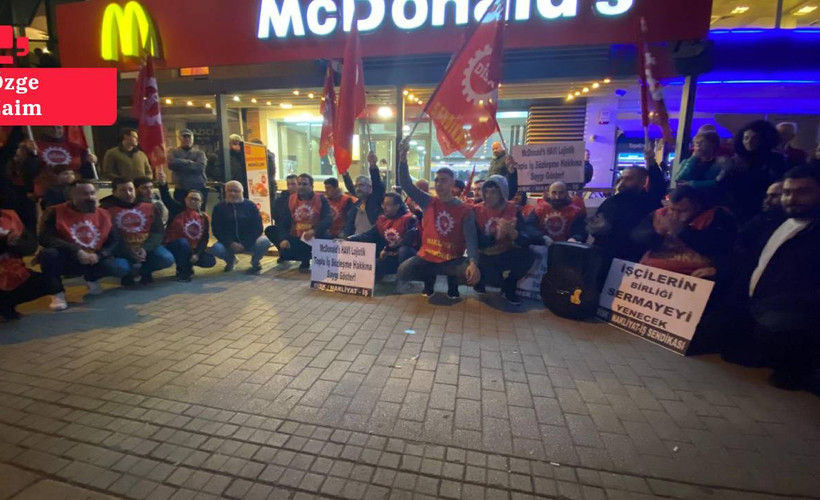 Nakliyat İş'ten McDonald's'ı boykot çağrısı: 'İtirazı geri çekin, toplu sözleşme sürecini başlatın'