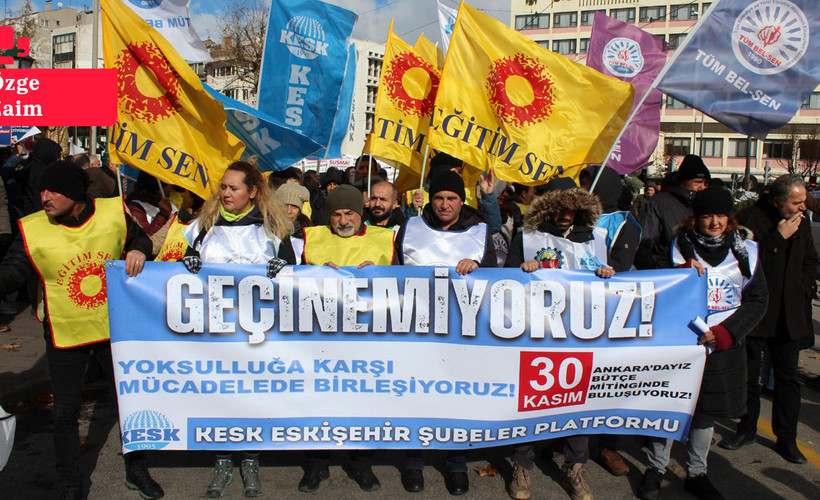 Eskişehir’de 'geçinemiyoruz' eylemi