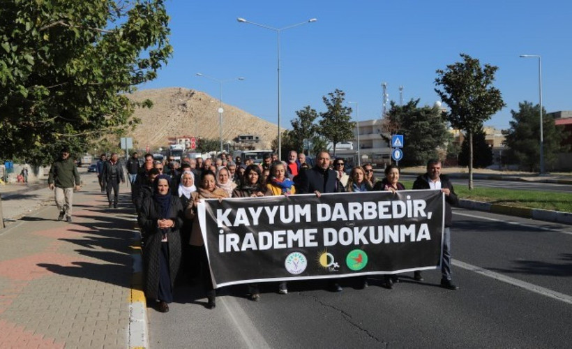 HDK Eşsözcüsü Kenanoğlu: Kayyımlar beton bariyerlerin ardında hapis