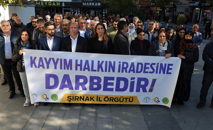 Kayyımlar pek çok kentte protesto edildi: 'Boyun eğmeyeceğiz, sonuç alamayacaksınız'