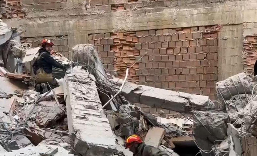 Güngören'de çöken binayla ilgili iki kişi tutuklandı