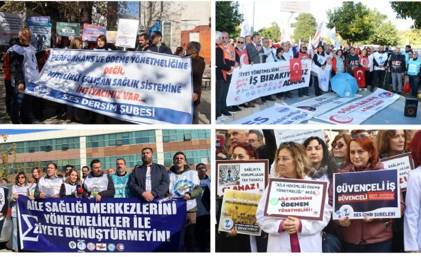 Aile hekimleri 5 günlük iş bırakma eylemi başlattı