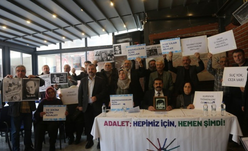 Adalet Dayanışması Platformu’nun kuruluşu deklare edildi