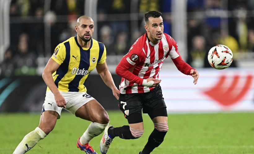 Fenerbahçe, evinde Athletic Bilbao'ya 2-0 yenildi