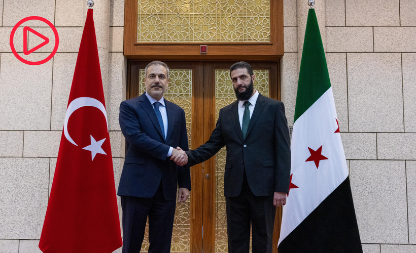Hakan Fidan Şam'da Colani ile görüştü