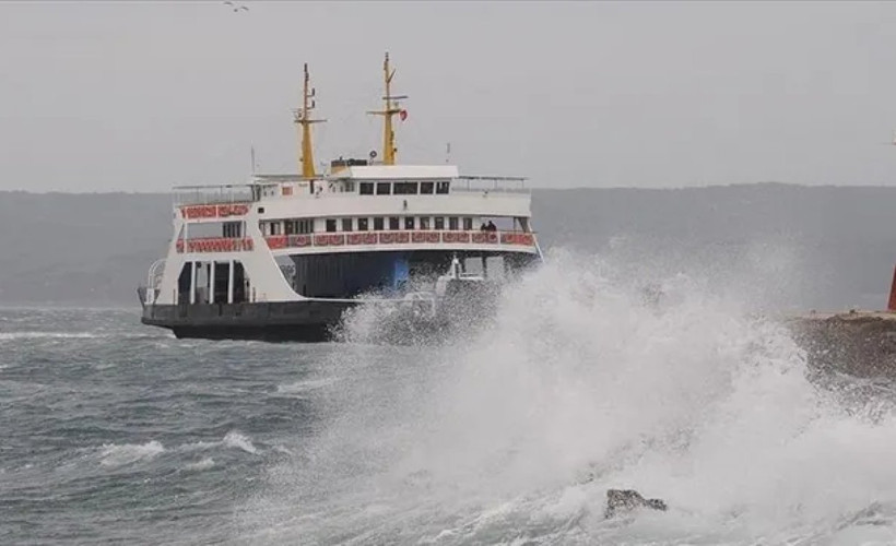 Meteoroloji fırtına uyarısı verdi: İDO ve BUDO seferleri iptal