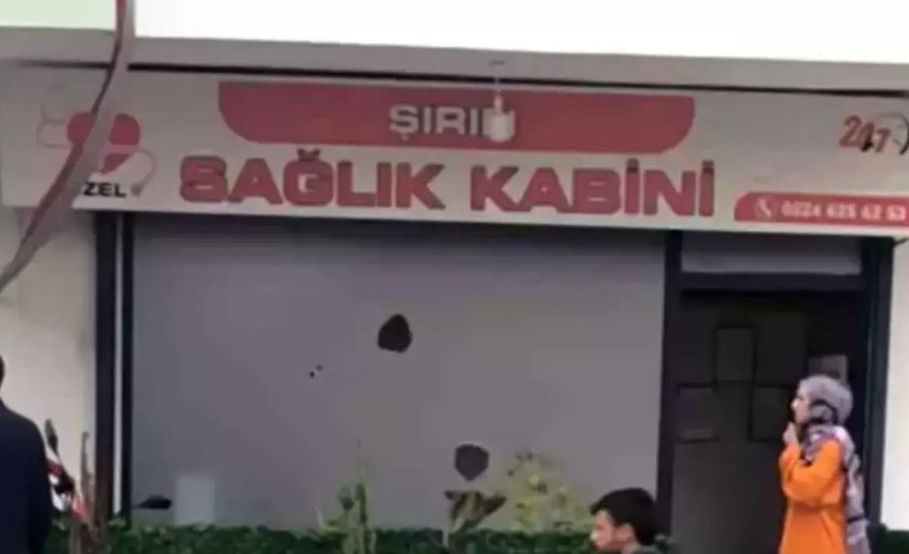 Mersin'de sağlık kabinine silahlı saldırı