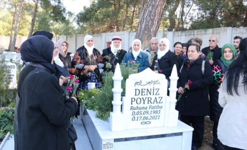 Deniz Poyraz, 42'nci yaş günü dolayısıyla mezarı başında anıldı