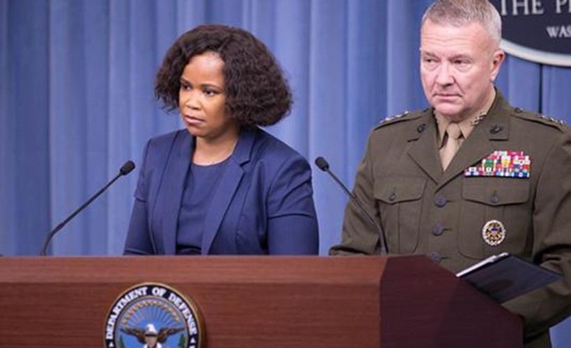 Pentagon: Suriye'deki tüm hedefleri başarıyla vurduk