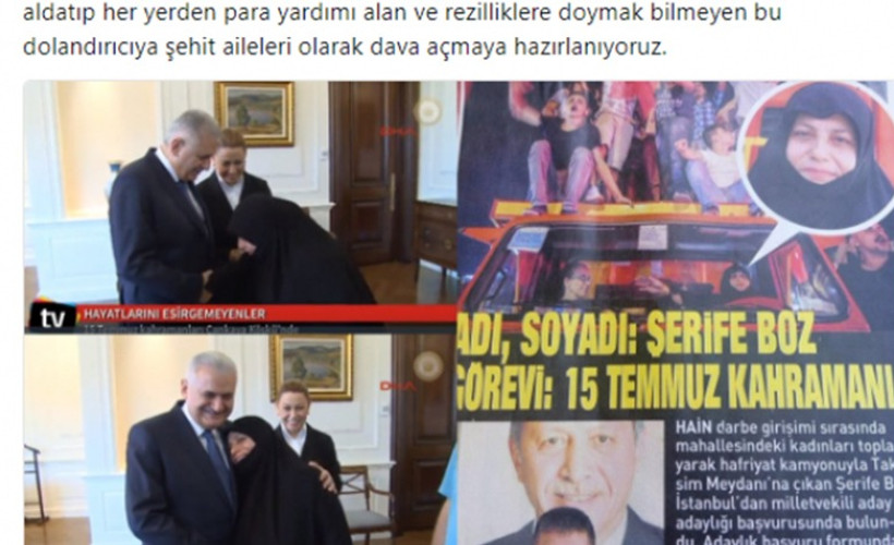 AKP'nin adayına dolandırıcılık suçlaması: SahtekarsınŞerifeBoz