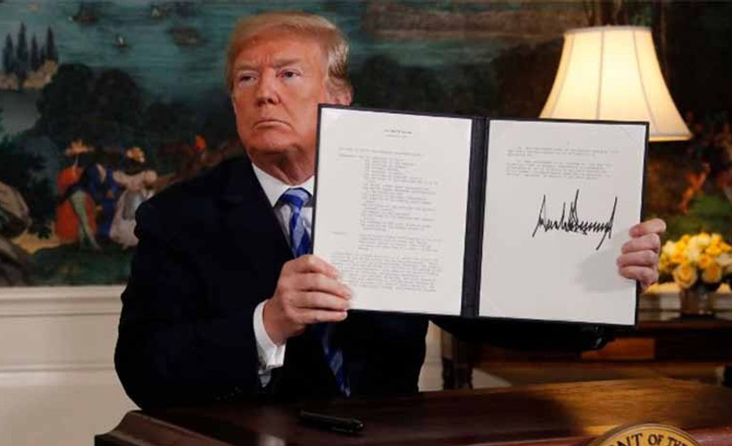 Trump İran'la nükleer anlaşmayı iptal etti