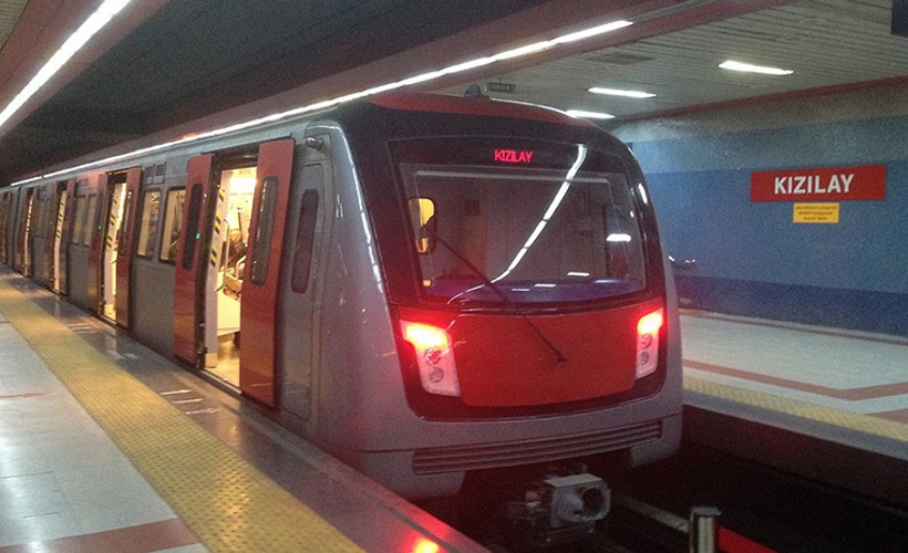 Ankara Metrosu'nda intihar