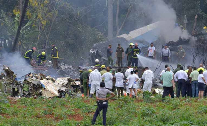 Küba'da yolcu uçağı düştü: 110 ölü