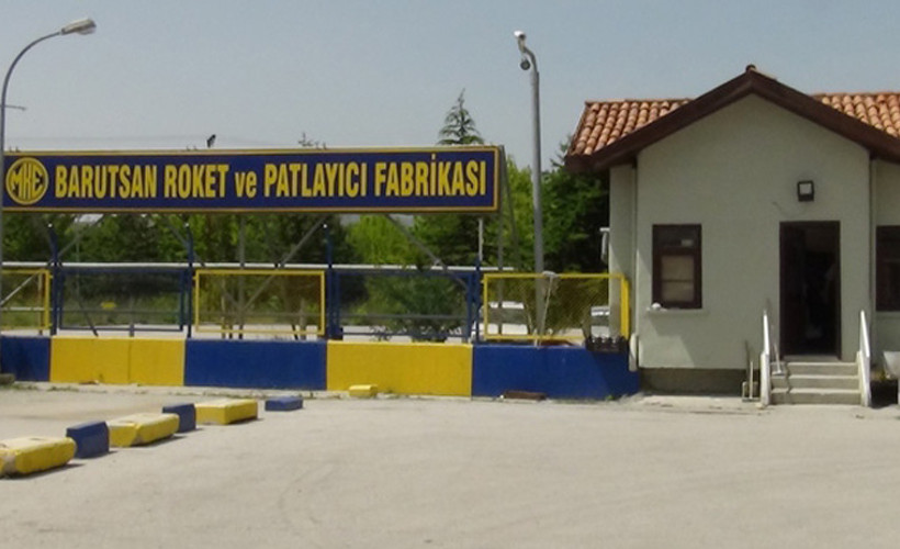 Barut fabrikasında patlama: 1 ölü 4 yaralı