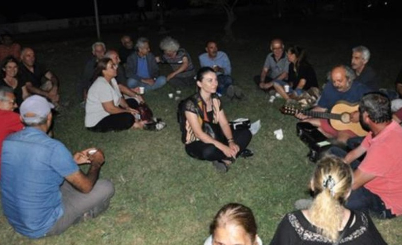'Çay demledik bekliyoruz' etkinliğine katılanlara ceza