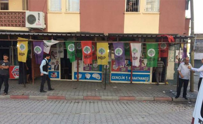 HDP seçim bürosuna silahlı saldırı