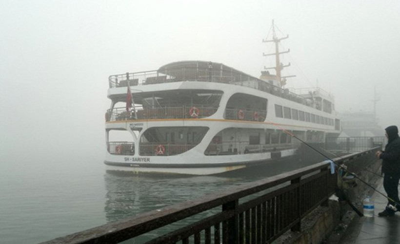İstanbul'da bazı vapur seferleri iptal edildi