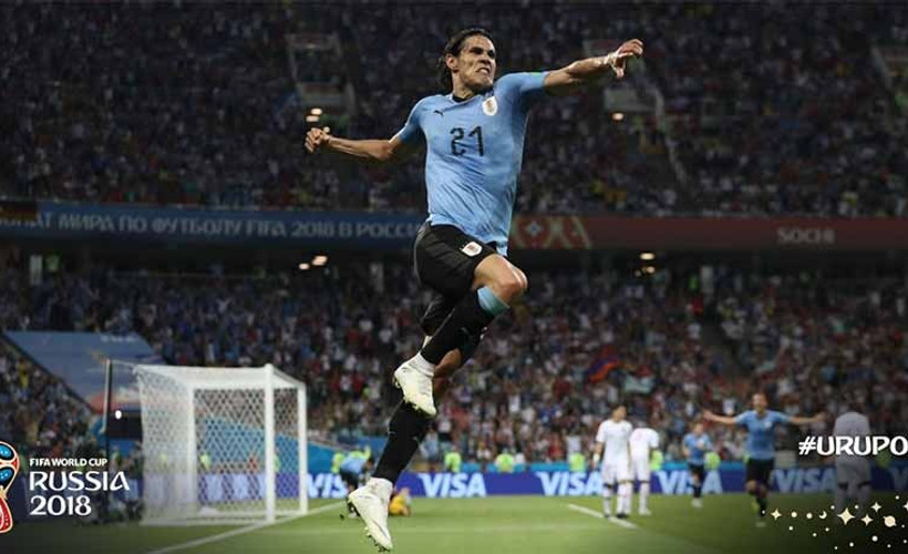 Uruguay Portekiz'i geçerek çeyrek finale yükseldi