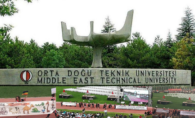 ODTÜ'den pankart açıklaması: Tasvip etmiyoruz