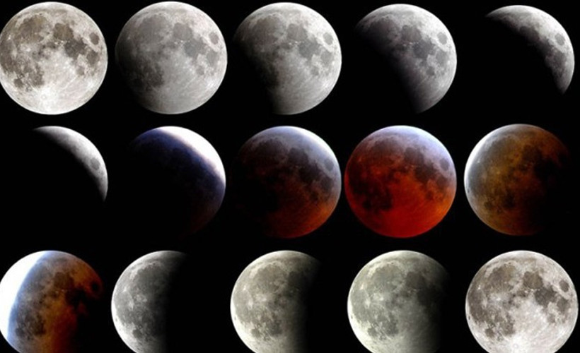6 saat sürecek kanlı Ay tutulması bugün