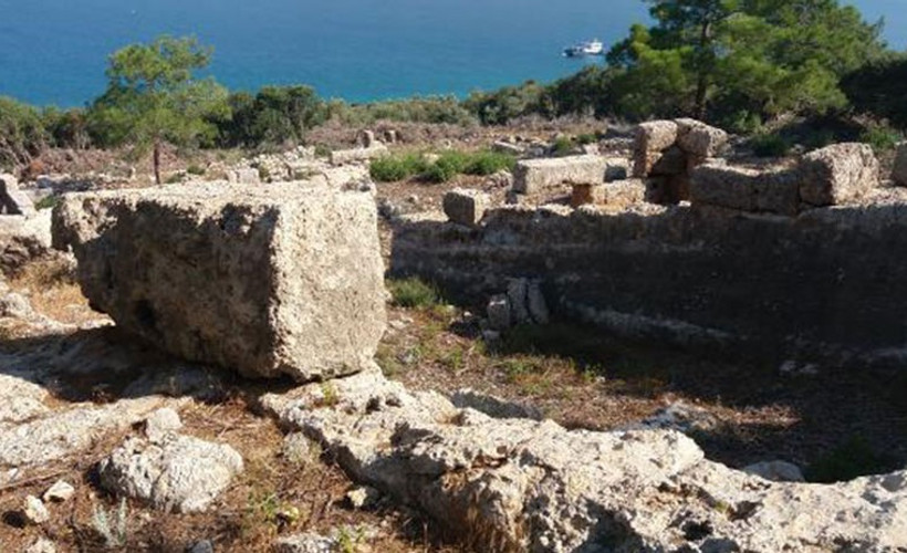3 bin yıllık tersanede, 220 sarnıç ve 14 sandal çekek yeri bulundu