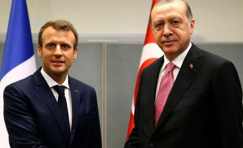 Erdoğan'la görüşen Macron: Ekonomik istikrar önemli