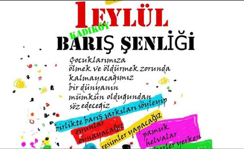 Kadıköy 1 Eylül Barış Şenliği'ne hazırlanıyor