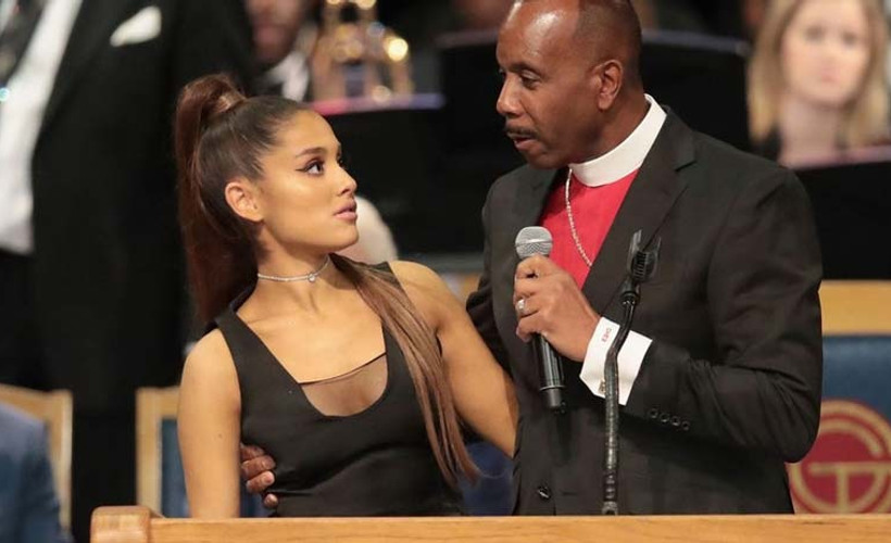 Aretha Franklin'in cenaze töreninde taciz