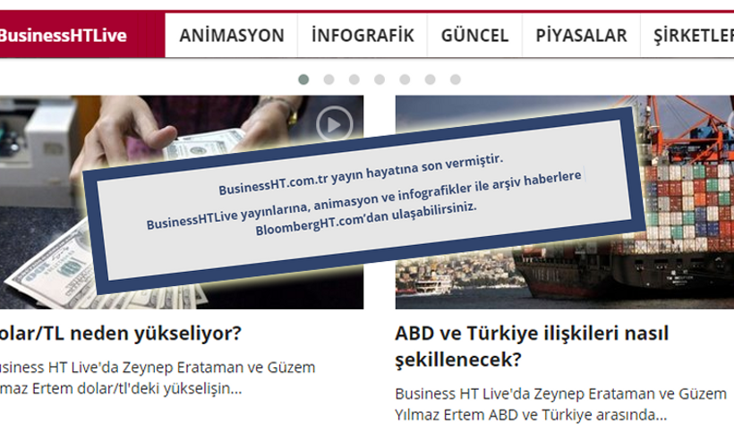 Business HT sessiz sedasız kapandı