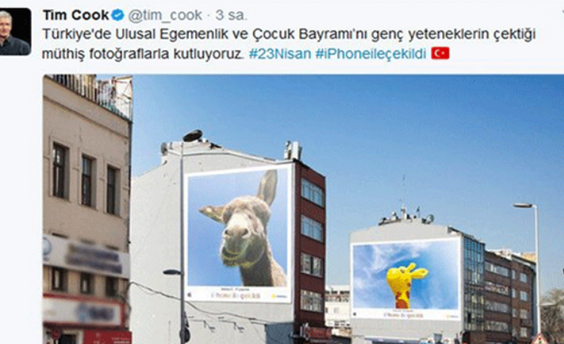 Apple CEO’su Türkçe tweet attı