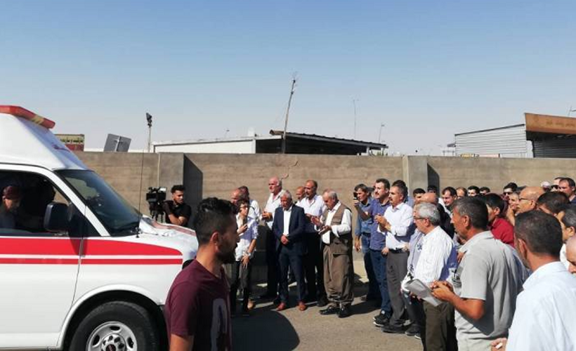 Ayhan’ın cenazesi Erbil’den uğurlandı
