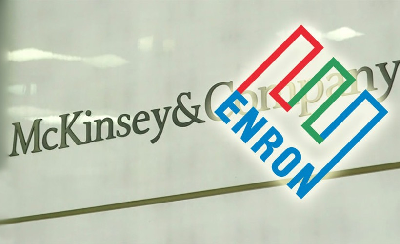 Batan enerji devi Enron'u McKinsey yönetiyordu