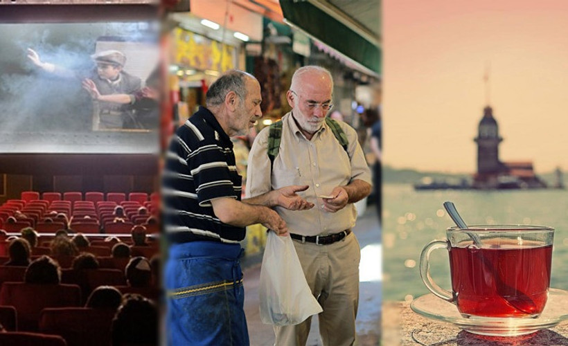 'Sinemaya gidebilir çay içebilirsiniz salataya dikkat'