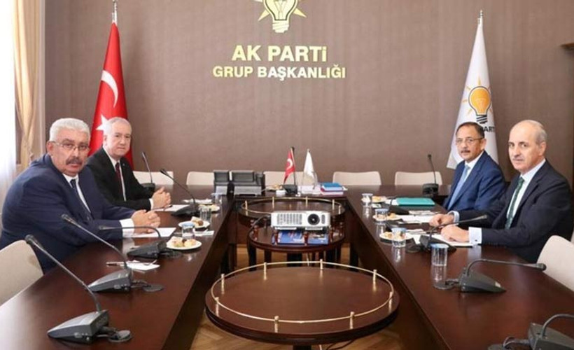 AKP ile MHP yöneticileri ittifakı görüştü