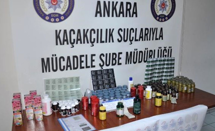 700 bin tarihi geçmiş kaçak vitamin ele geçirildi