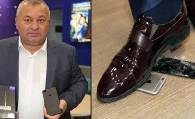 MHP'li Enginyurt: iPhone kırmadım, haber yapılsın diye demo telefon kırıldı