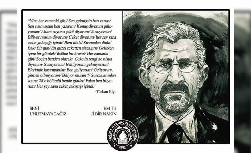 Tahir Elçi afişini kaldıran Antalya Barosu'ndan açıklama