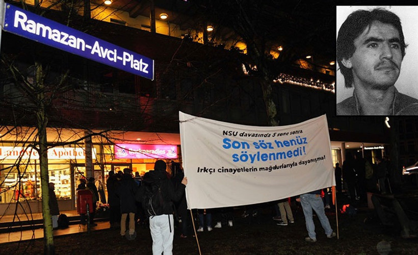 Irkçılık kurbanı Ramazan Avcı, Almanya'da adını taşıyan meydanda anıldı