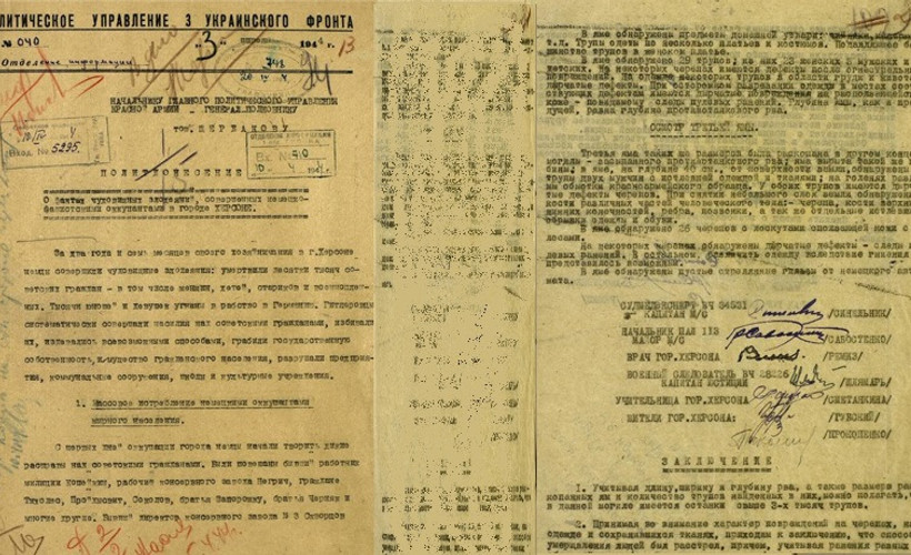Nazi katliamında yeni belgeler